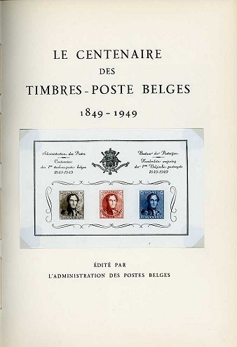 100 Jahre belgische Briefmarken