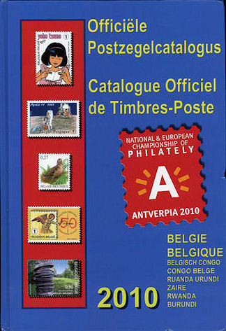 Officiële Postzegelcatalogus Belgie/Catalogue Officiel de Timbres-Poste Belgique 2010