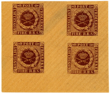 4 Rigsbankskilling Neudruck 1885