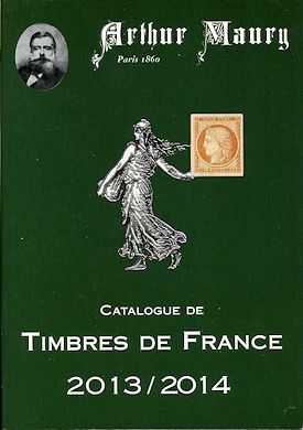 Maury: Catalogue de Timbres de France