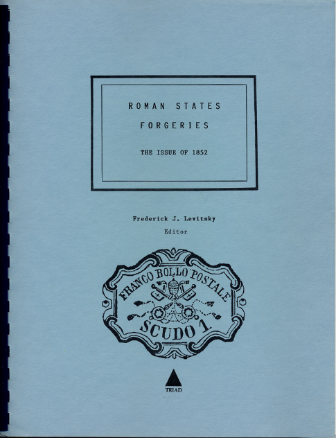 Levitsky: Roman States Forgeries. The Issue of 1852
