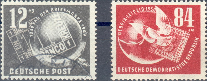 DDR MiNr. 245 und 260