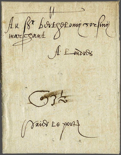 Corsini-Brief 1595