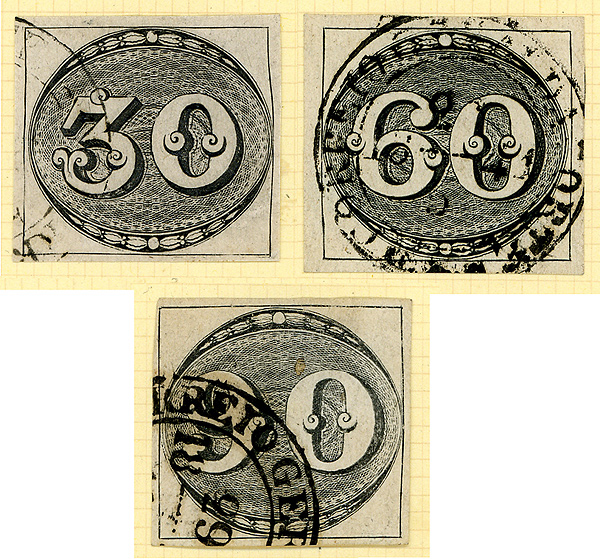 Brasiliens erste Briefmarken: Die „Ochsenaugen“ vom 1. August 1843