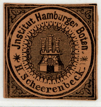Hamburger Boteninstitute, H. Scheerenbeck, 1. Ausgabe, Fälschung Dieks 7
