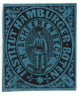 Hamburger Boteninstitute, H. Scheerenbeck, 2. Ausgabe, Fälschung Dieks 2