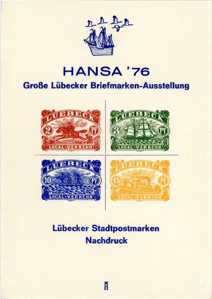 Lübeck 1. Ausgabe Nachdruck 1976
