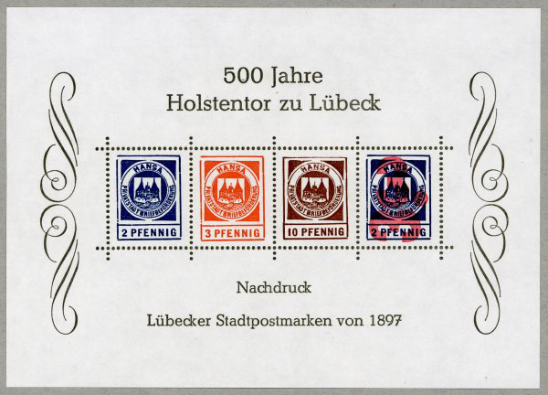 Lübeck „Hansa“ Nachdruck 1978