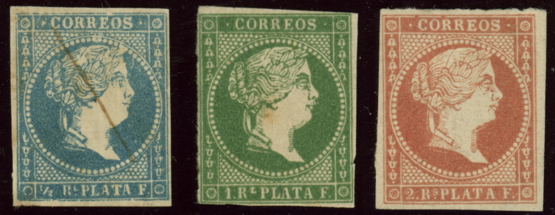 Spanisch-Westindien: Ausgabe 1855